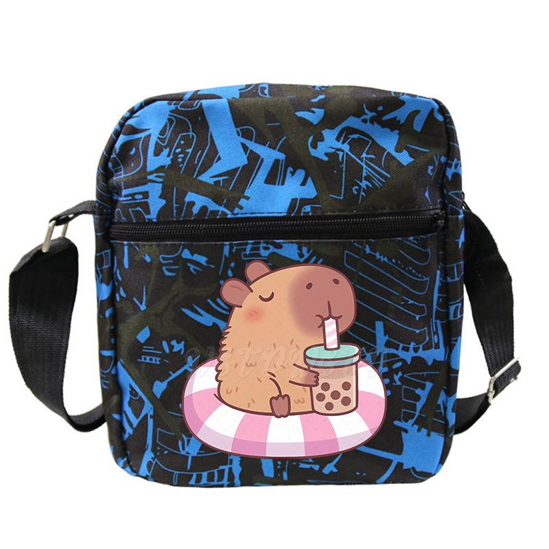 Fashion Versatile Children'S Portable Shoulder Bag Printed Trend Multifunctional Oblique Span Bag