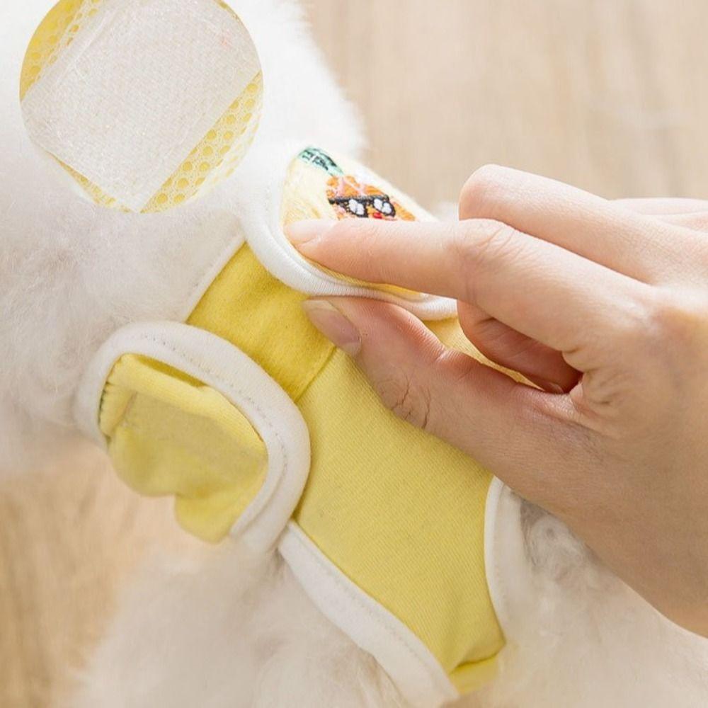 Embroidery Pet Physiological Pant Leak-proof Pet Menstrual Panties  Postoperative Recovery