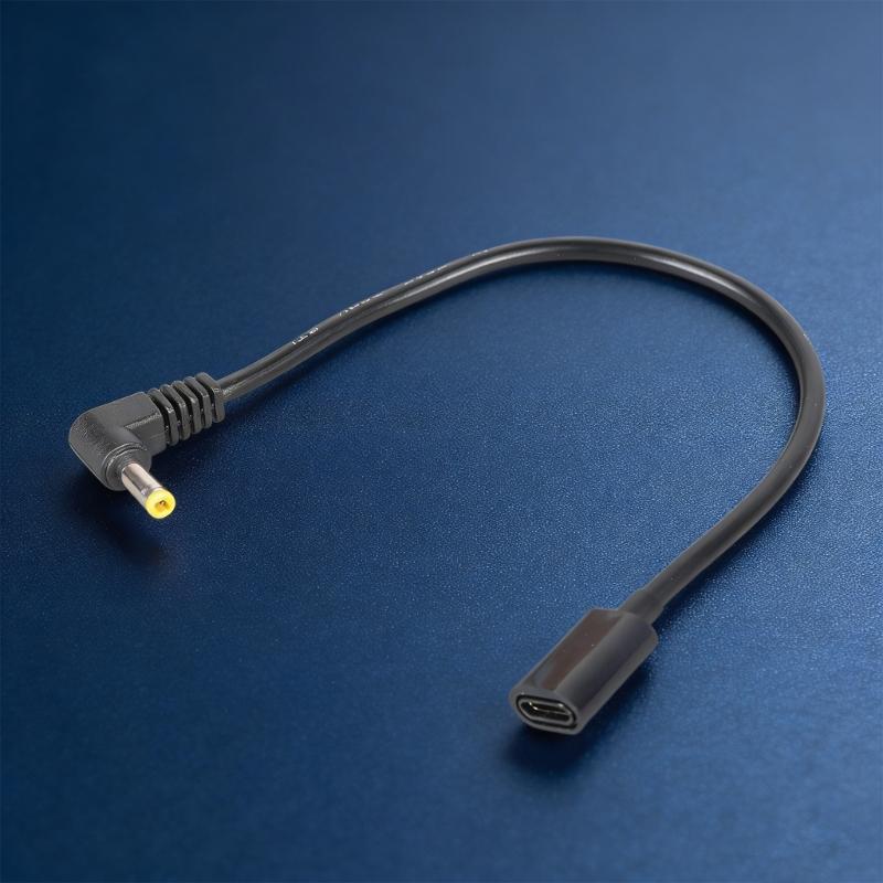 Typ-C-Buchse auf 4,0x1,7-mm-Stecker Ladekabel für 1000 2000 3000 Spielekonsolen und Geräte mit geringem Stromverbrauch