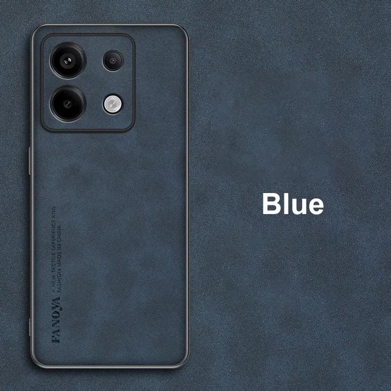Redmi Note 13 Pro Case lambanahast PU-nahast matt kate Xiaomi Redmi Note 13 Pro 4G pehme raamiga matt tagaümbriste jaoks