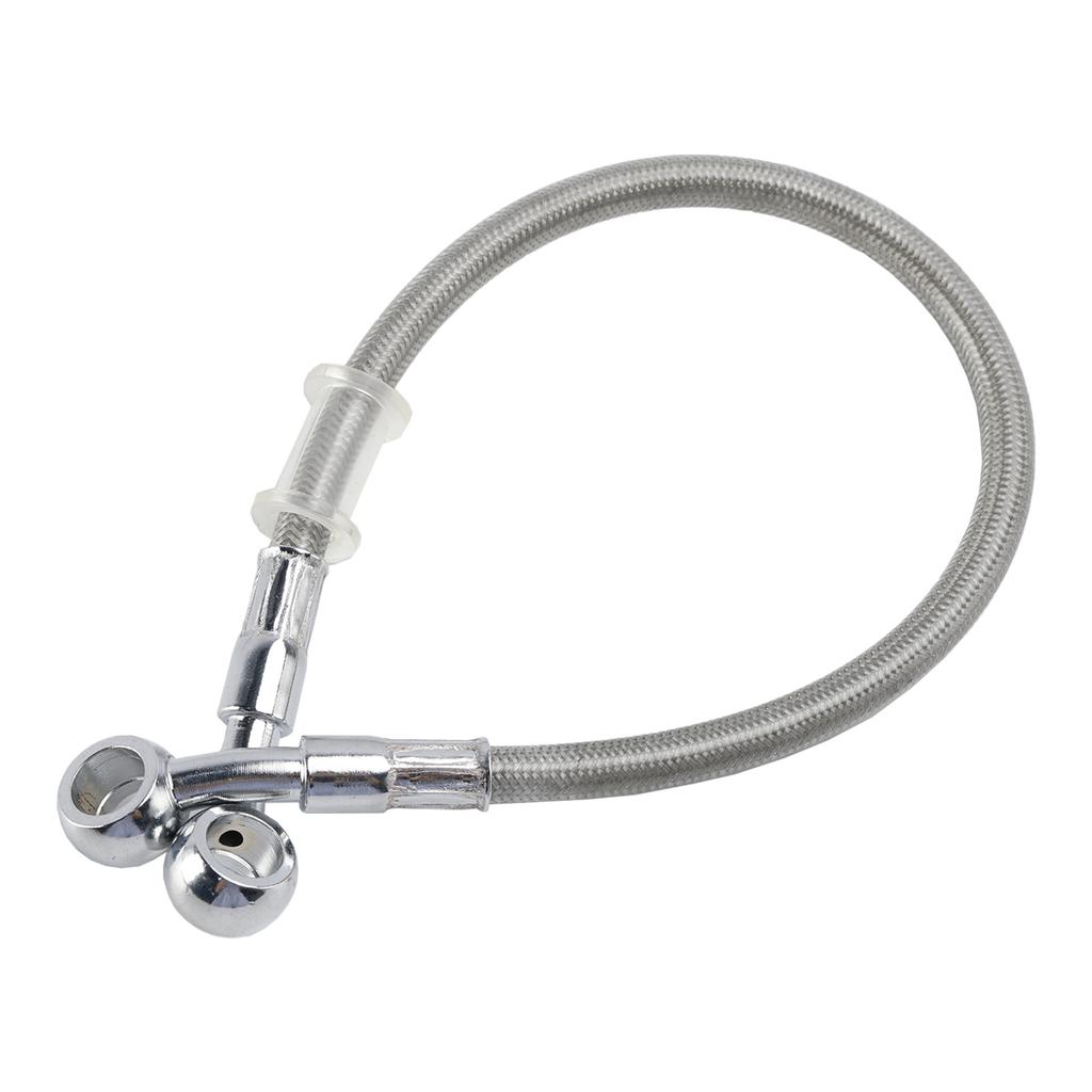 35cm/14" M10 Brake Oil Hose Line Banjo Fitting Stainless Steel End