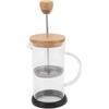 French Press Coffee And Tea Maker,Stainless Steel Glass Coffee Press,French Press Heat Resistant Hand Brewing Filter High Borosilicate Tea Coffee