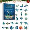 Christmas Calendar Advent 2025 2D Acrylic Ornament 24 Days Countdown Calendar To Christmas Toys for Learning Development Family