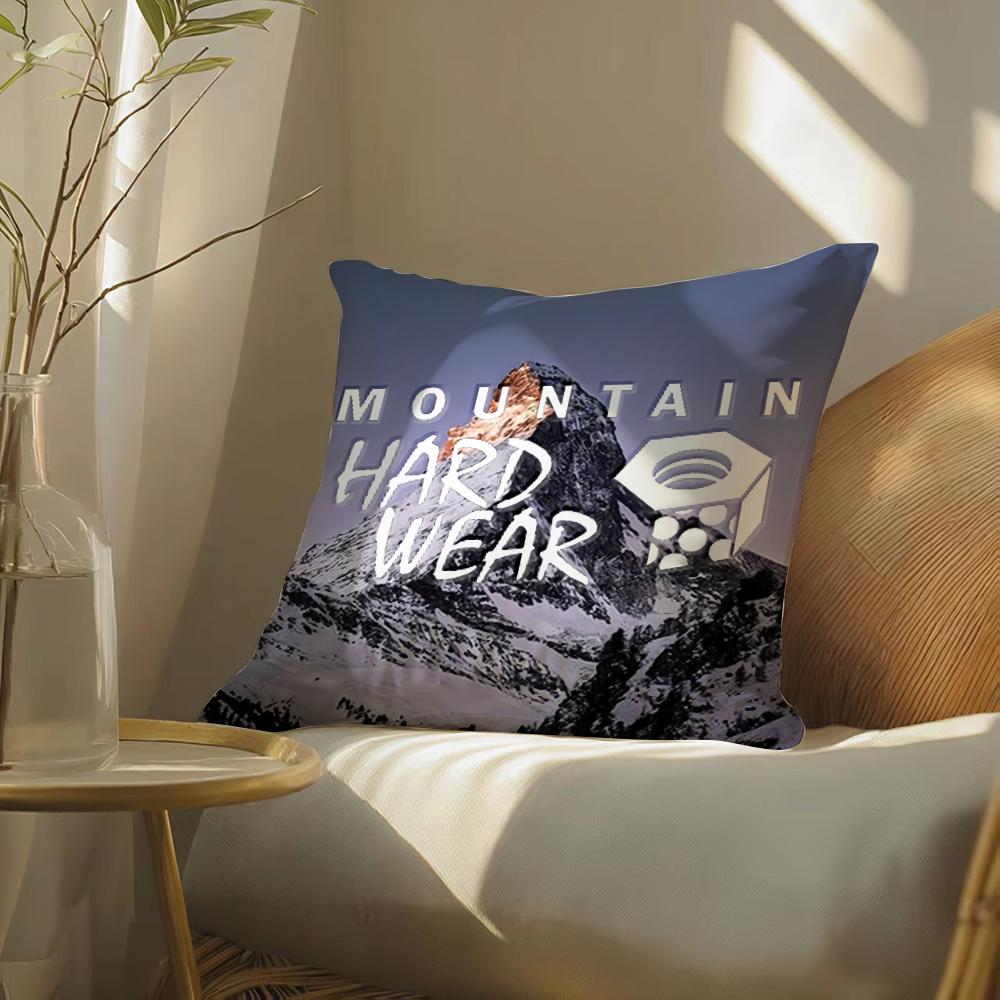 M-Mountain H-HardwearS Pillow Case Silky Elegant Comfort Sofa Bed Invisible Zipper