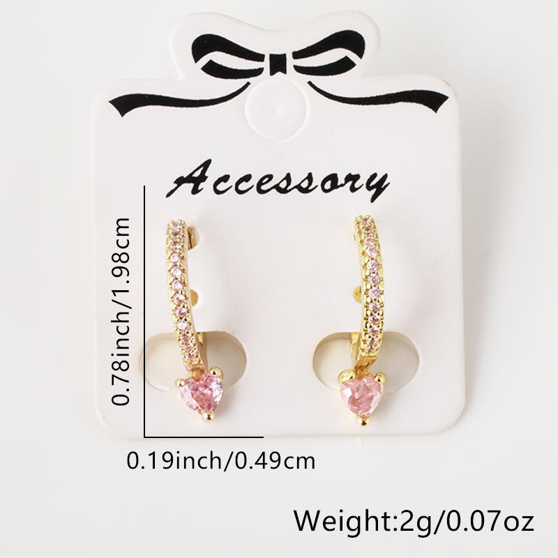 

Женские украшения Медные серьги с микроинкрустацией цирконами Модные креативные серьги-пусеты со стразами Аксессуары Style H