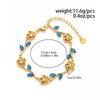 18K Gold Plated Stainless Steel Rose Bracelet Stackable Wrist Jewelry  Stackable Layering Look