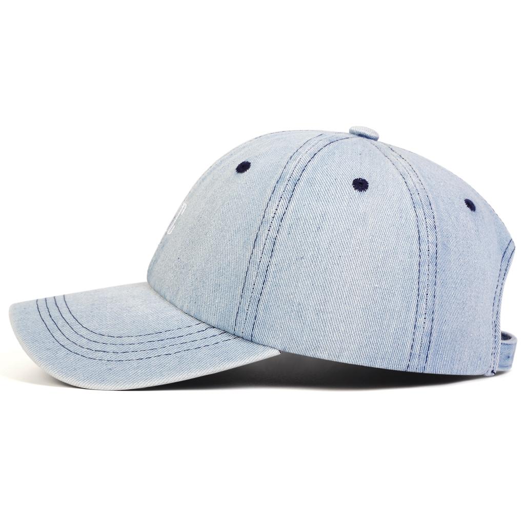 Mode Brief Stickerei Denim Baseball Cap Männer Cowboy Hut Frauen Outdoor Sport Hüte Wandern Caps Unisex Hut