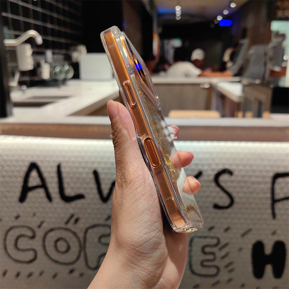 Glitter Shiny Transparent Soft Silicone TPU Case For iPhone 17 Pro Max Air 16 15 14 Plus 13 12 Shockproof Armor Clear Back Cover