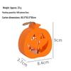 Halloween Skull Candle Lantern: Colorful Flashing Pumpkin Ghost Decoration