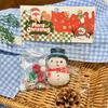 Lovely Christmas Taba Squishy Toys Santa Claus Snow Man Fidgets Toys Squeeze Stresses Relief Paw Squishies Party Favors