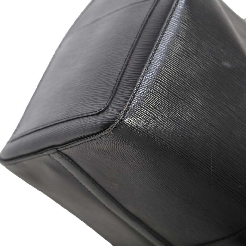 LOUIS VUITTON Epi Kiepol 50 Boston bag Epi Leather black unisex M42962 Used