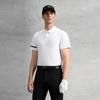 FILA Golf Series Cool Touch Fashionable Polo Shirt Men tops Jade-White A11M635156FWT