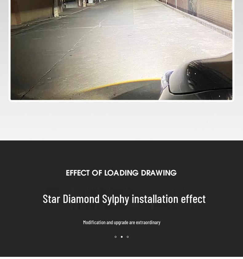 20-22 Sylphy 14th Gen LED Star Diamond DRL & Bi-LED Projector Lens Headlight Assembly