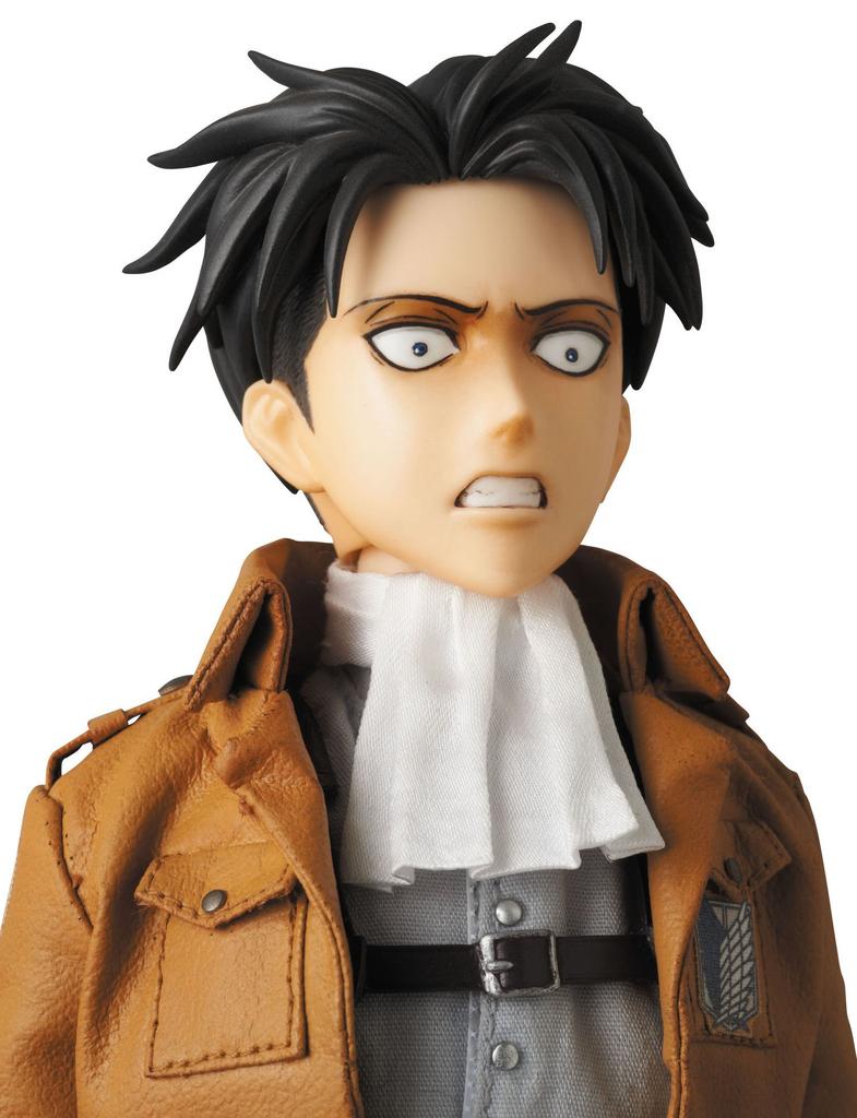 RAH Real Action Heroes Attack on Titan Levi malovaná pohyblivá figurka výroba omezených dílů 1/6 ABS&ATBC-PVC (nejprve zahrnuty)