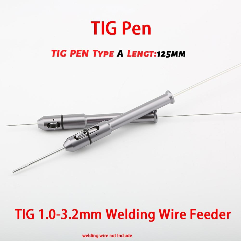 Alimentador de Alambre para Soldadura TIG Bolígrafo Alimentador de Alambre TIG Herramienta Bolígrafo Alimentador TIG para Alambre de Soldadura de 1.0-3.2mm