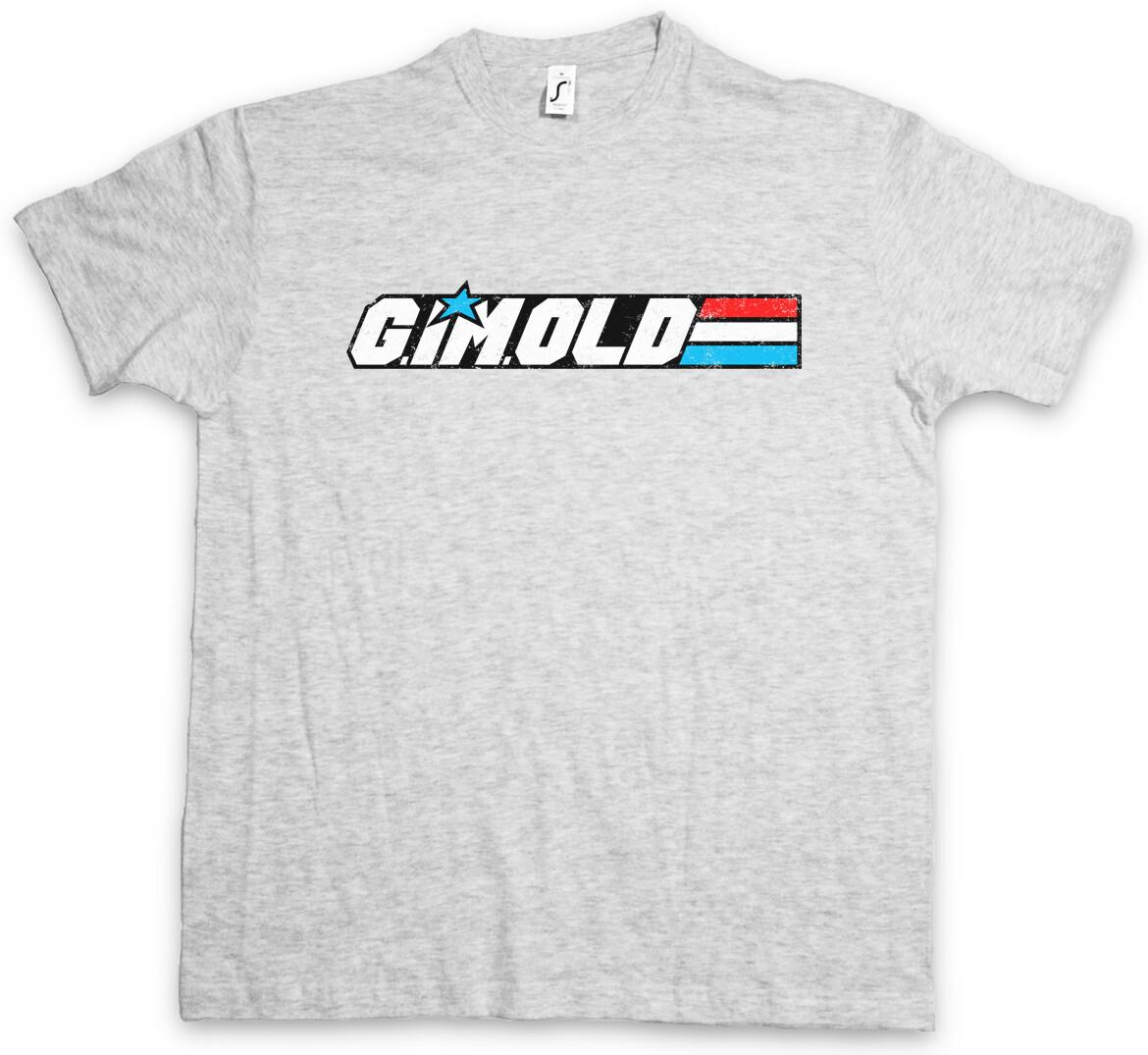 G I M OLD I T-Shirt Gi Movie Fun Joe Gründfather Grandpa Grünpa Gift- M