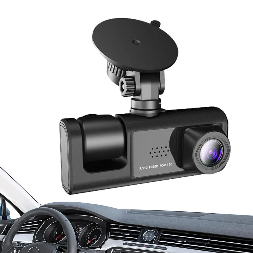 Car Dashboard Camera Wireless, Dash Cam Front Camera | Adjustable Vehicle Dashboard Cam Dashboard
