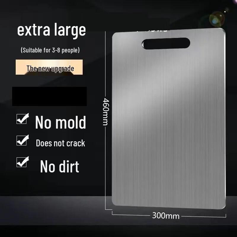 Uoto Stainless Steel Double-Sided Cutting Board