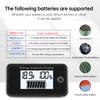 LCD Digital Voltmeter Car Battery Power Indicator DC 5-100V Li-Ion/Li-Fe/Battery Universal Vehicle Voltmeter Power Tester