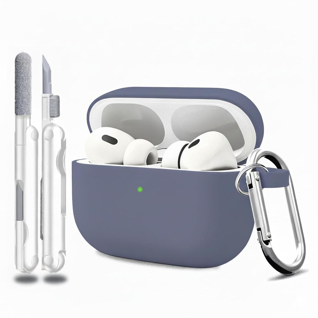 Für AirPods Pro 3. Generation Hülle Neue Weiche Silikonhülle für AirPods Pro 3 Schutzhülle mit Reinigungsset für AirPods Pro 3