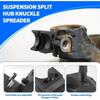 Universal Suspension Strut Split Hub Steering Knuckle Spreader Tool, Strut Spreader Tool Shock Absorber Strut Remover Tool