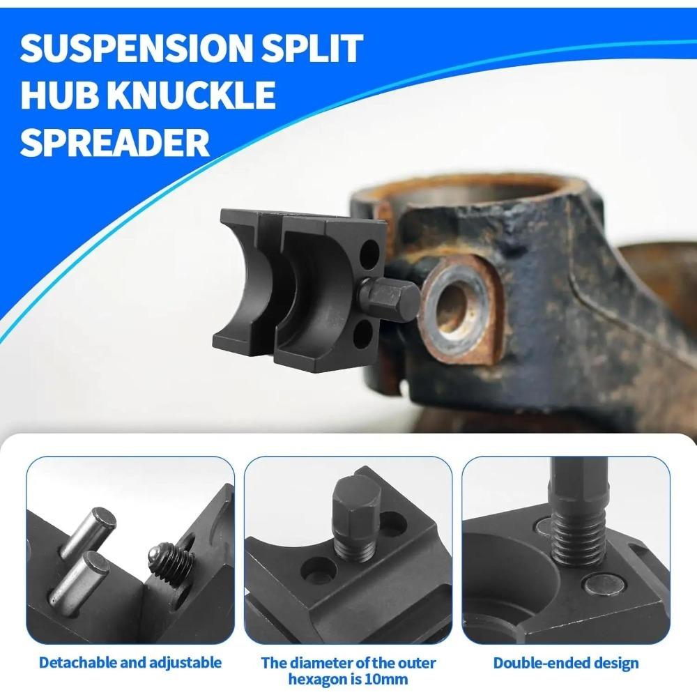 Universal Suspension Strut Split Hub Steering Knuckle Spreader Tool, Strut Spreader Tool Shock Absorber Strut Remover Tool