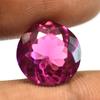 A+ Natural Pink Tourmaline 9.05 Ct Certified Beautiful Round Cut Gemstone