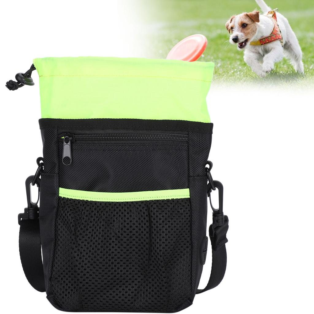 Pet MultiFunctional Treat Bag Dog Training Pouch Pockets with Strap for Pet Food Toys