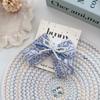 Floral Printed Hair Clips for Baby Girls Lace BB Clips Cute Bowknot Barrettes Hairpins Children's Hair Accessories Kids Headwear