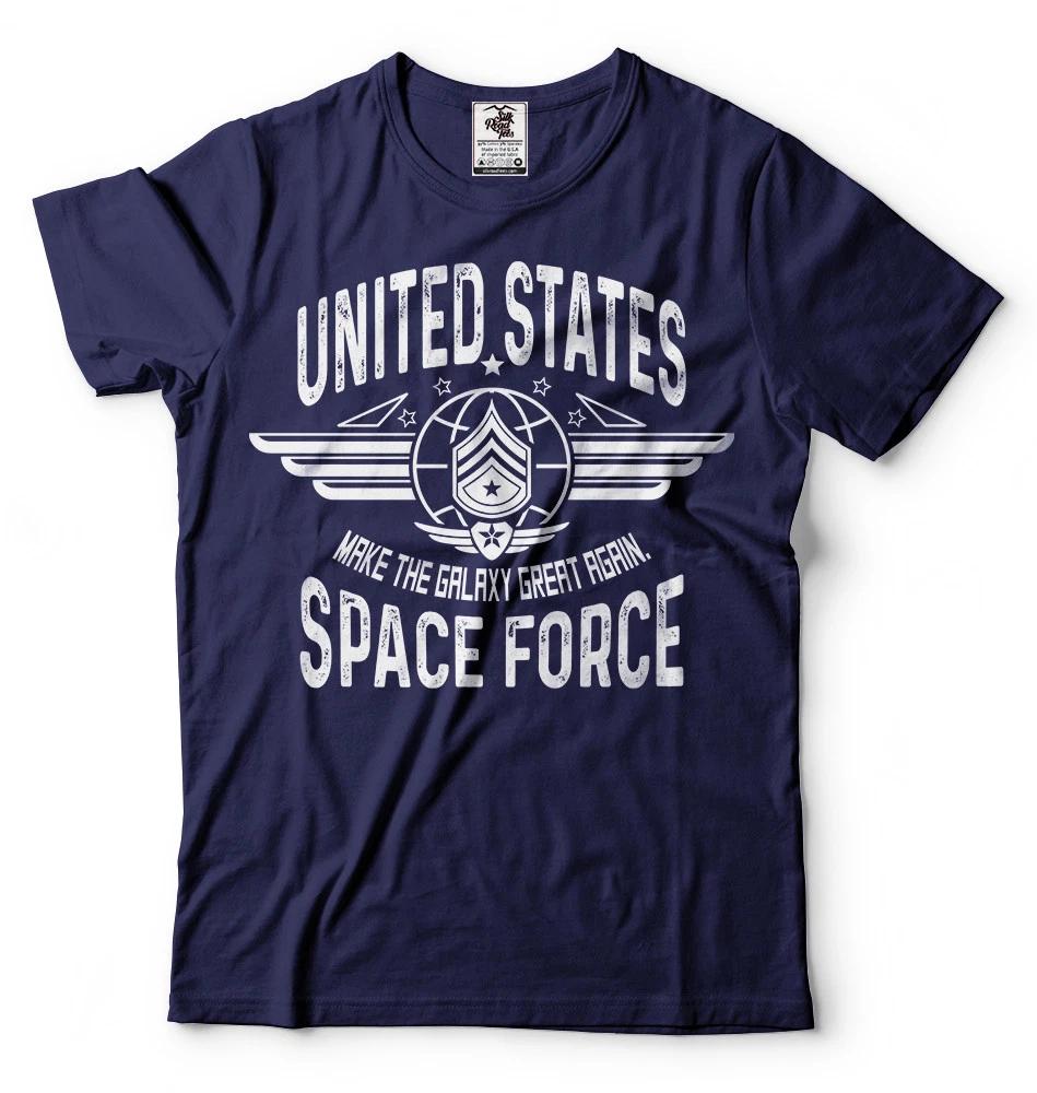 USA Space Force T shirt Make The Galaxy Great Again Donald Trump t shirt XL