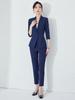 Women's Summer Three-Quarter Sleeve Professional Suit Set for Interviews and Hotel Front Desk Managers