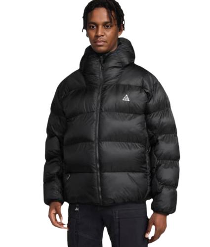 Nike ACG Logo Printed Hooded Padded Jacket Unisex Black DH3071-011