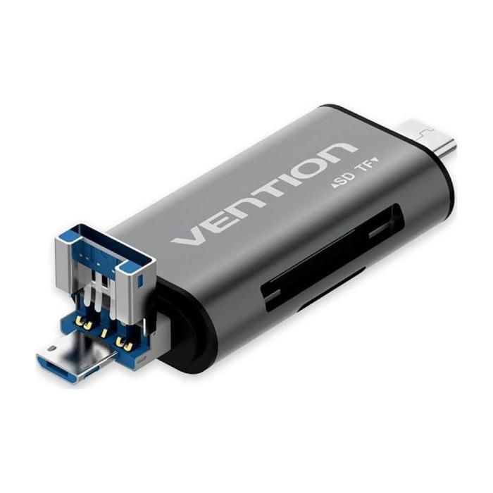 Lector de Tarjetas Externo Vention CCHH0- USB 3.0