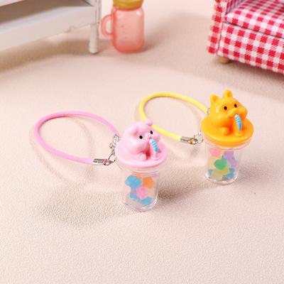 1:12 Miniaturní roztomilá konvička pro panenky, šálek na vodu, láhev na vodu, model šálku, dekorace domečku pro panenky