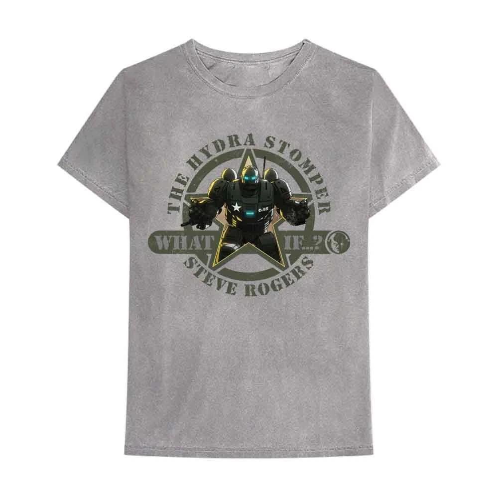 What If T Shirt Hydra Stomper Official Marvel Comics Mens Grey L 4XL