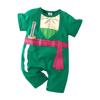 Anime Baby Romper Summer Short Sleeve Infant Bodysuit 0-12 Months Cute Cartoon Print