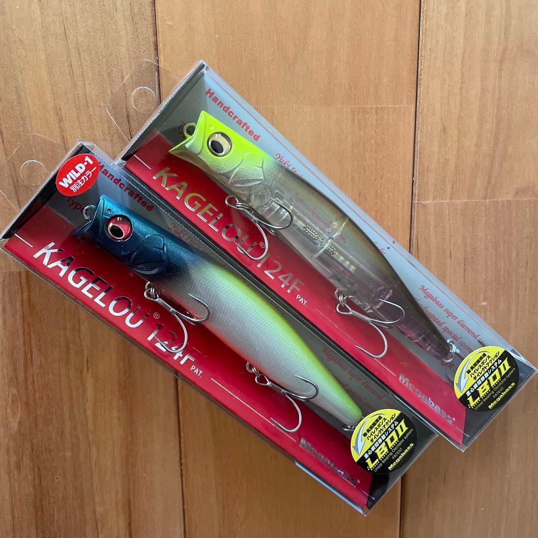 Used [Hard to obtain/SP-C+] Megabass Mayfly 124F 2 piece set