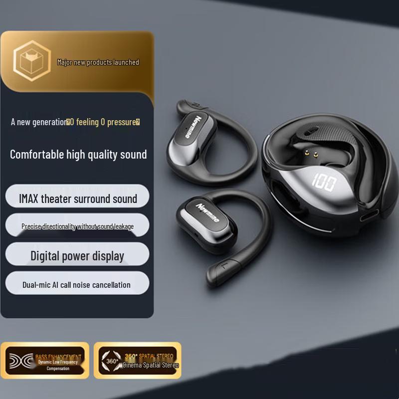 Newmine TWS-X6Pro Open-Ear Ear-Hook Sport Bluetooth Earbuds