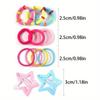 Princess Hair Accessories Set for Kids – Clips, Scrunchies & Claw Clips with Elastic Ties, Gift Box for Daily Wear