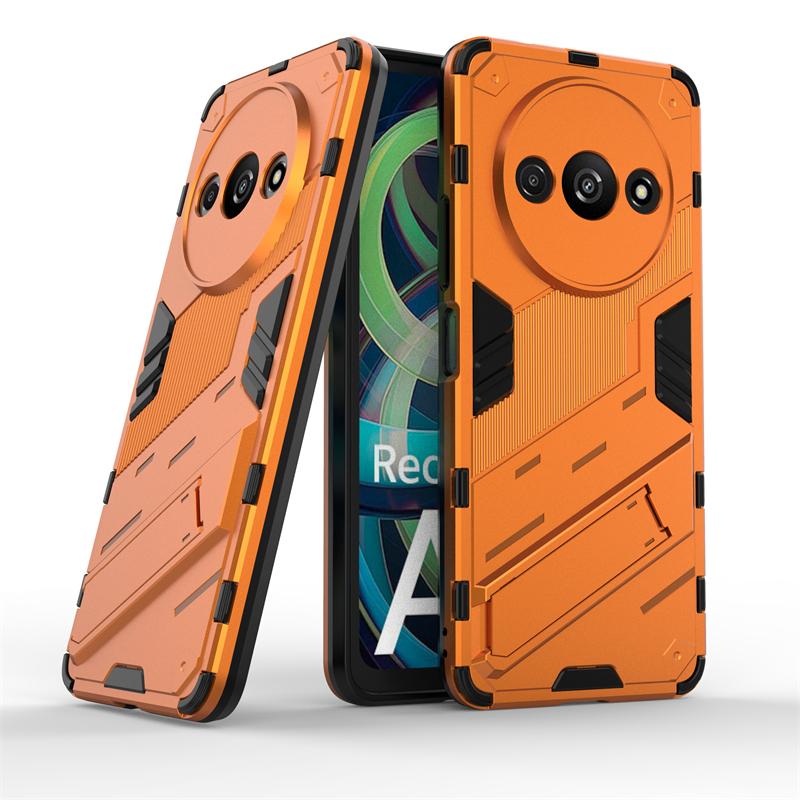 For Xiaomi Poco C61 Case Cover Poco C61 Capas New Phone Bumper Back Armor Kickstand Shockproof Cover For Poco C61 C 61 Fundas