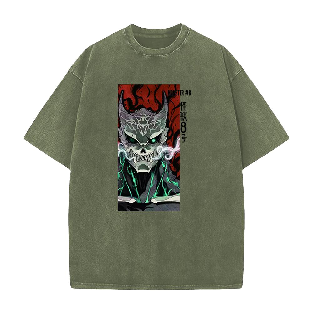 Kaiju No. 8 Anime Clothes Men Women Short Sleeve Crewneck T-shirts High Quality Cotton Tshirt Harajuku Unisex Manga T Shirt