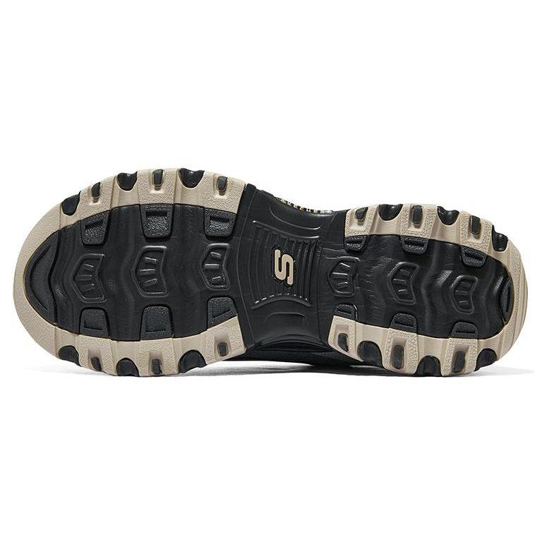 Skechers D'lites 1.0 Marathon Running Shoes 'Black Grey' 894265-BKGY
