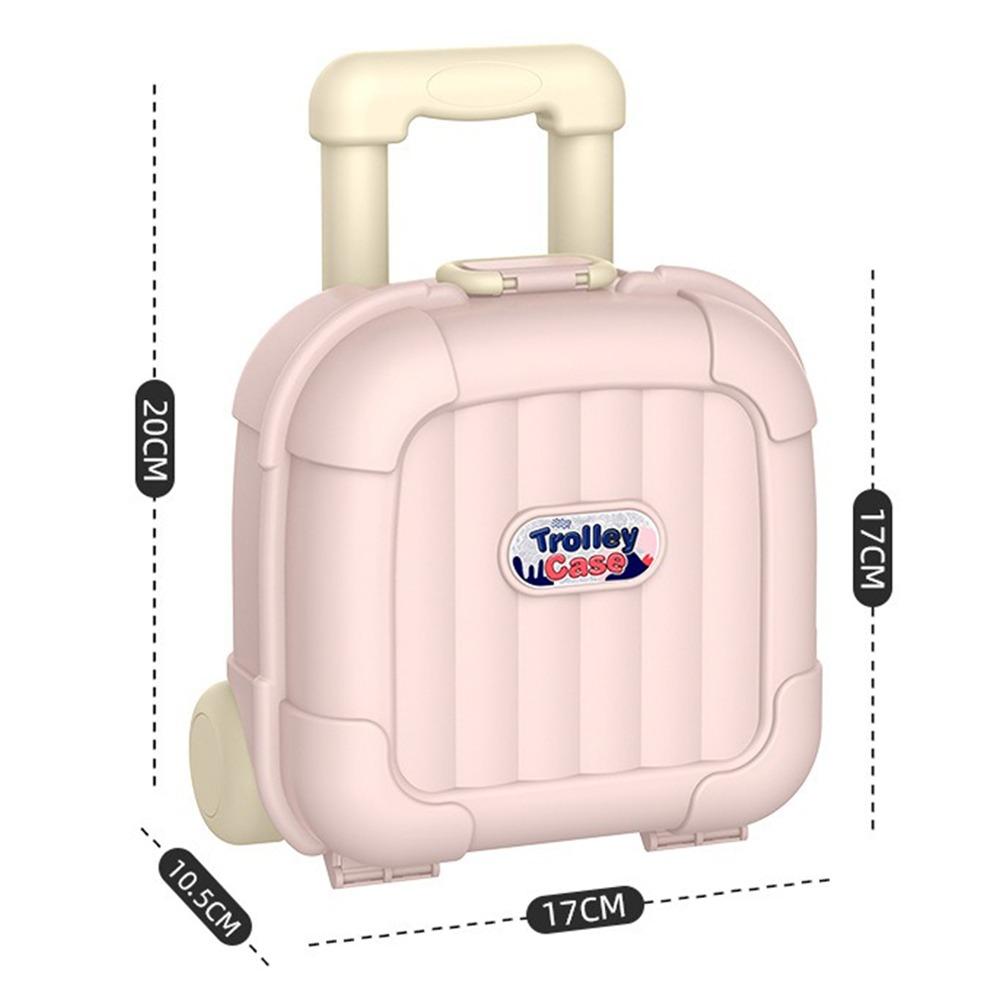 Extendable Handle Trolley Case Multicolor Travel Luggage Organizer Home Organization