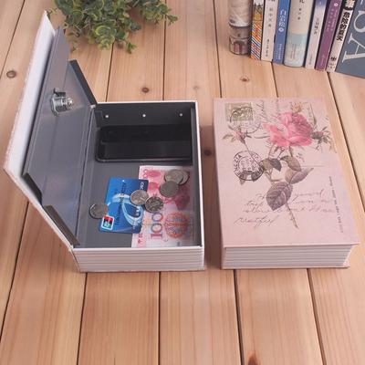 Güvenli Kasa Değerli Eşyalar Güvenlik Sözlük Kilitli Kitap Güvenlik Anahtarı Kilit Gizli Kitap Kod Para Simülasyon Kitabı Nakit Güvenlik Tasarımı