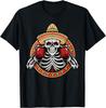 Mexican Vintage Style Boxing Great Skull Boxer T-Shirt