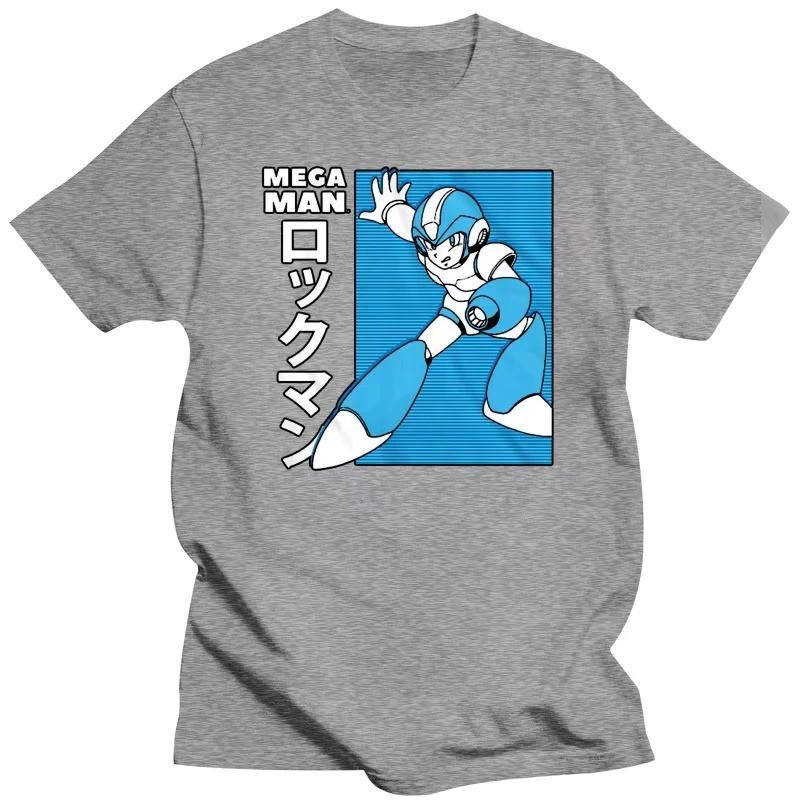 Summer Megaman Japanese Release T Shirt Oversize Clothing Cotton Tshirt All-purpose T-shirt for Women and Men