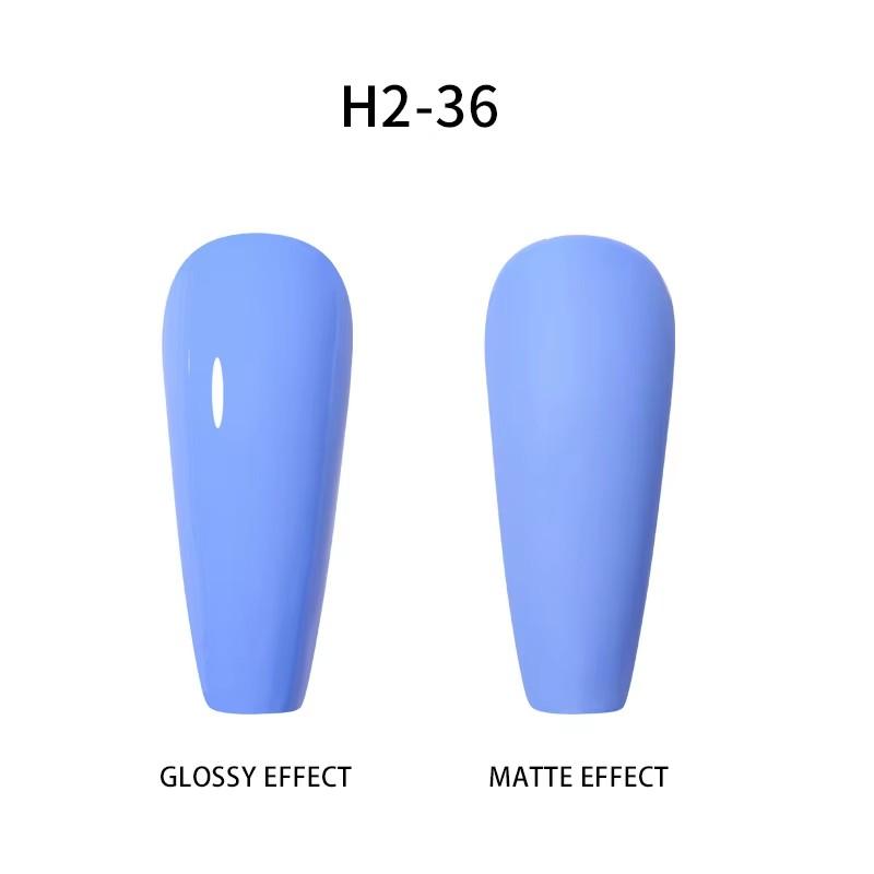 BEAU COLOR 8ML Nail Gel Polish High Pigment UV/LED Color Gel for Nail Art Design and Home DIY Manicure