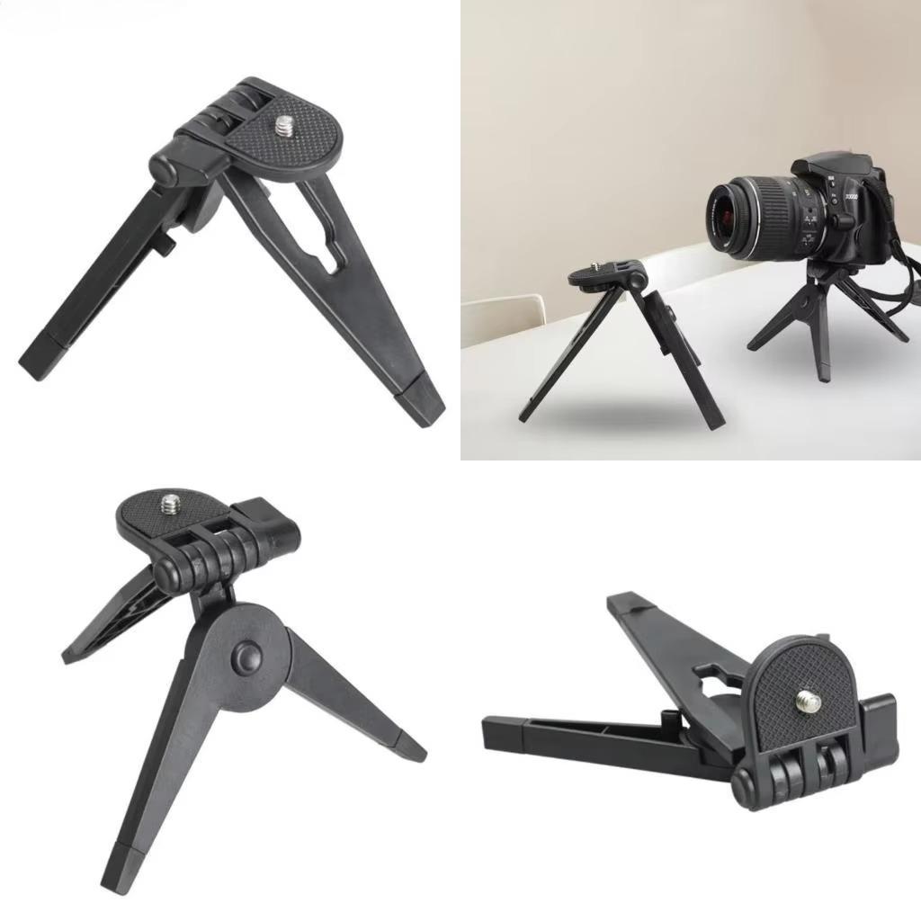 Folding Tripod Universal Portable Travel Tripods Mini Desktop Folding Tripod for Canon Nikon DV Camcorder Mobile Photography