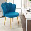 Elegant Tufted Dressing Stool for Bedroom Girls Women, Upholstered Princess Accent Desk Chair for Office Study