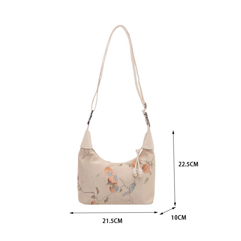 New Chinese Style Women'S Handbag 2025 New Style High-Value Fashion Shoulder Bag/Crossbody Bag/Handbag